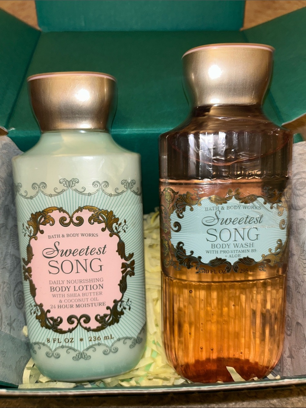 Bath & Body Works Sweetest Song Body Lotion & Body Wash - Pink & Peach